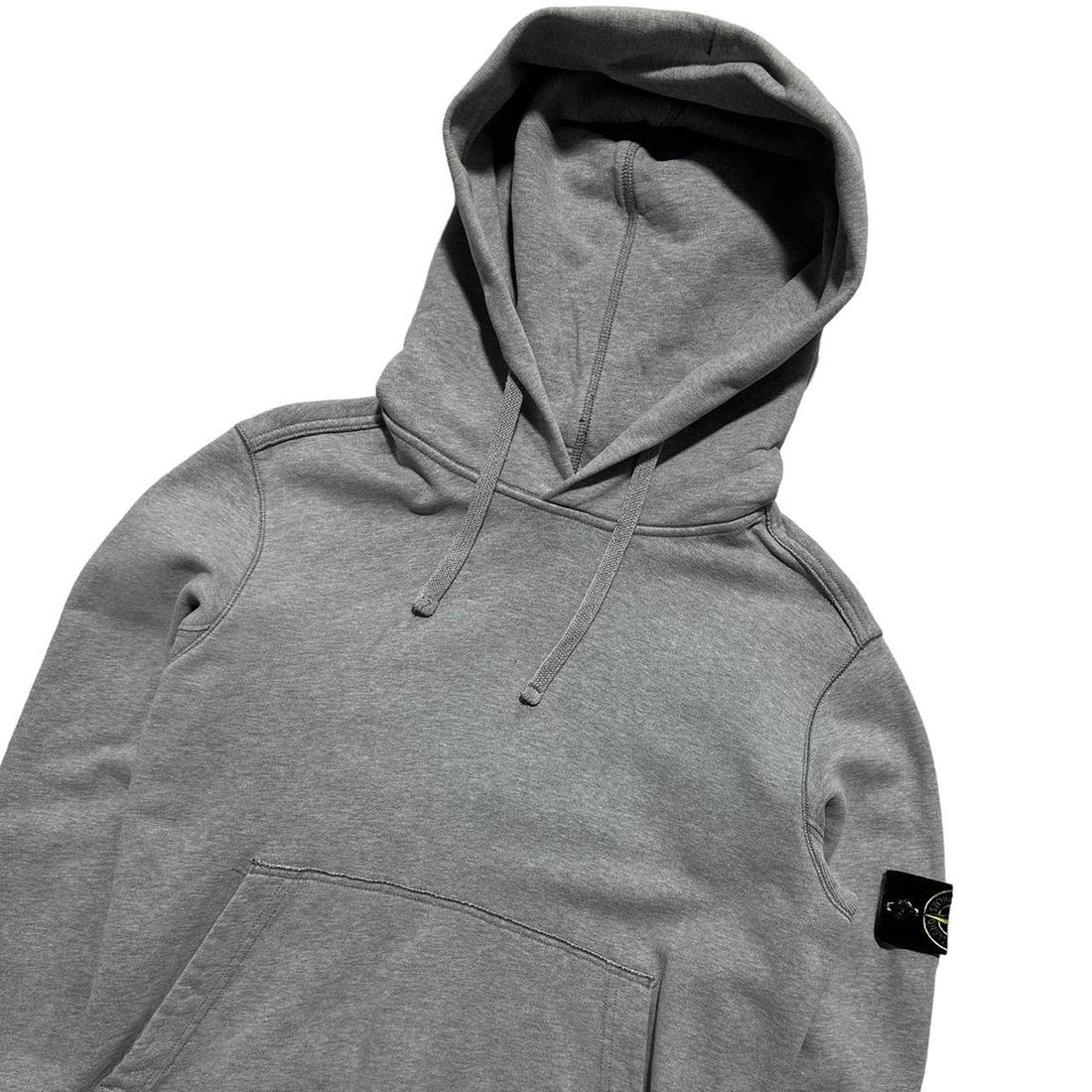 Stone Island Grey Pullover Hoodie