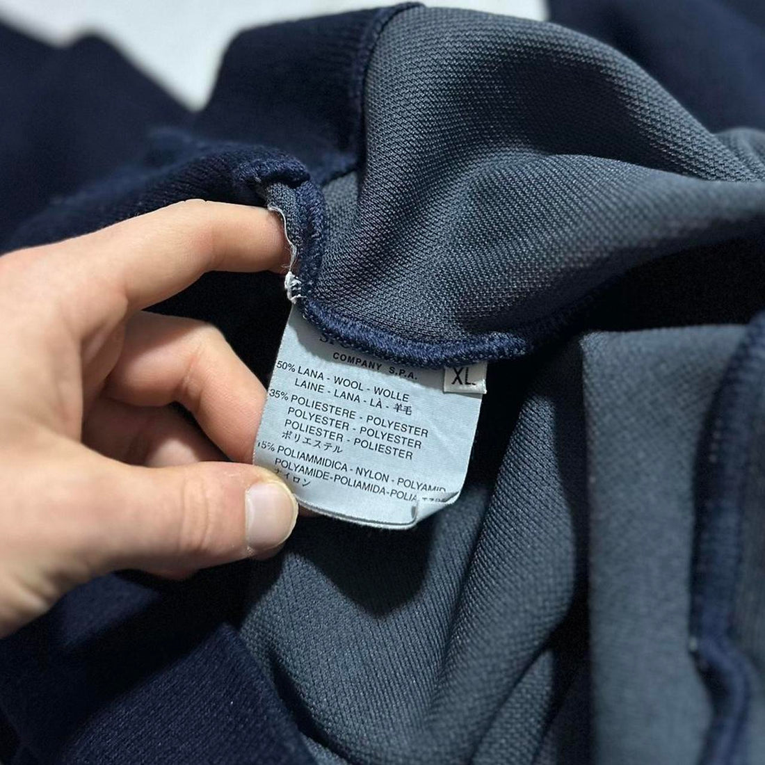 Stone Island A/W 1998 Navy Pullover Jumper