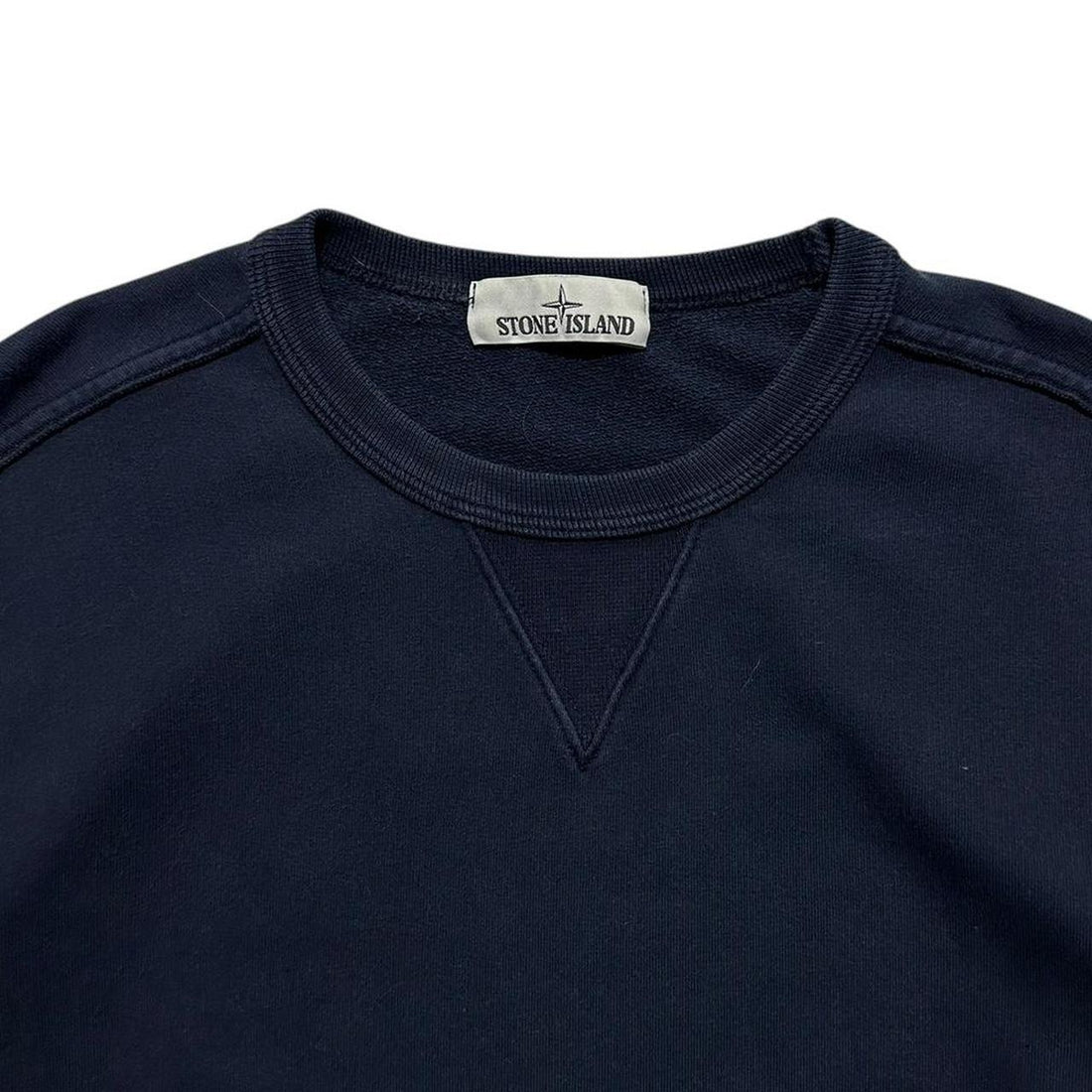 Stone Island Navy Pullover Crewneck