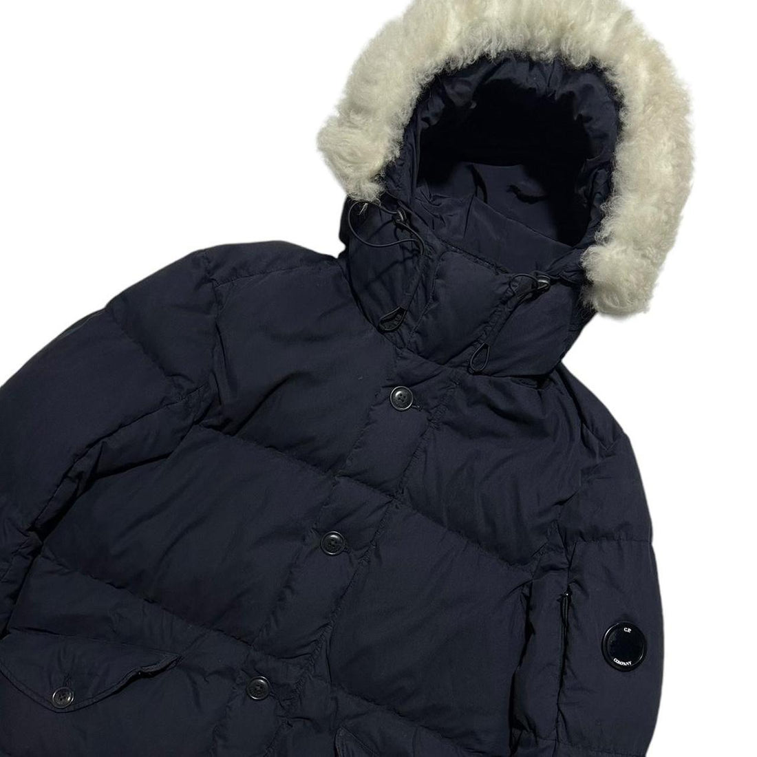 CP Company 50 Fili Down Fur Jacket