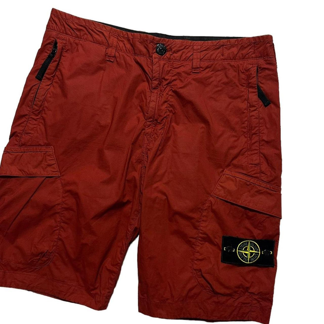 Stone Island Blood Red Shorts