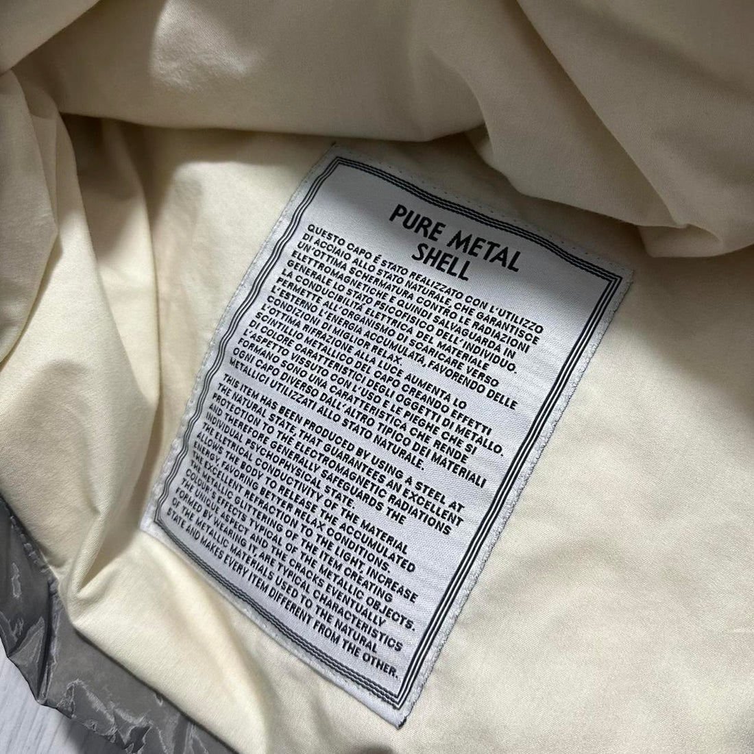 Stone Island Pure Metal Shell Jacket
