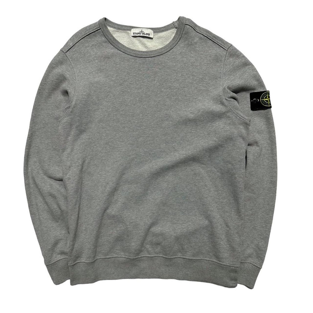 Stone Island Grey Pullover Crewneck