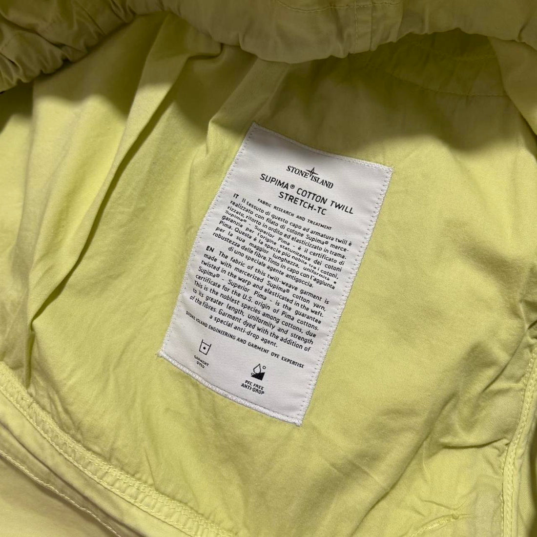Stone Island Pullover Canvas Smock Jacket