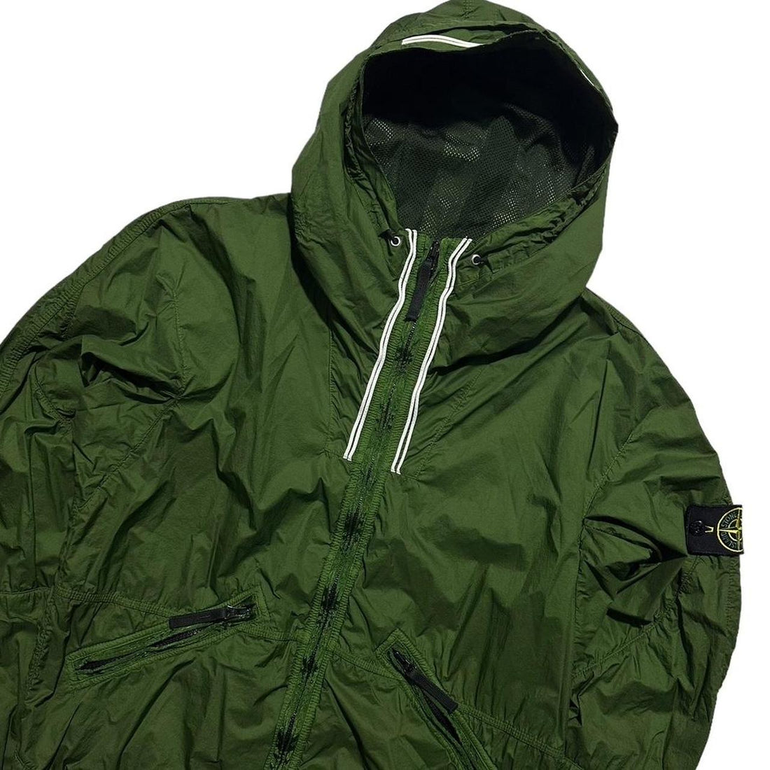 Stone Island Green Membrana Jacket
