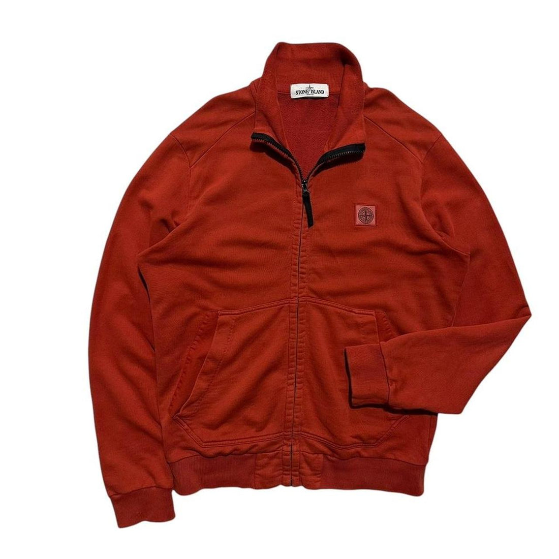 Stone Island Red Zip Up