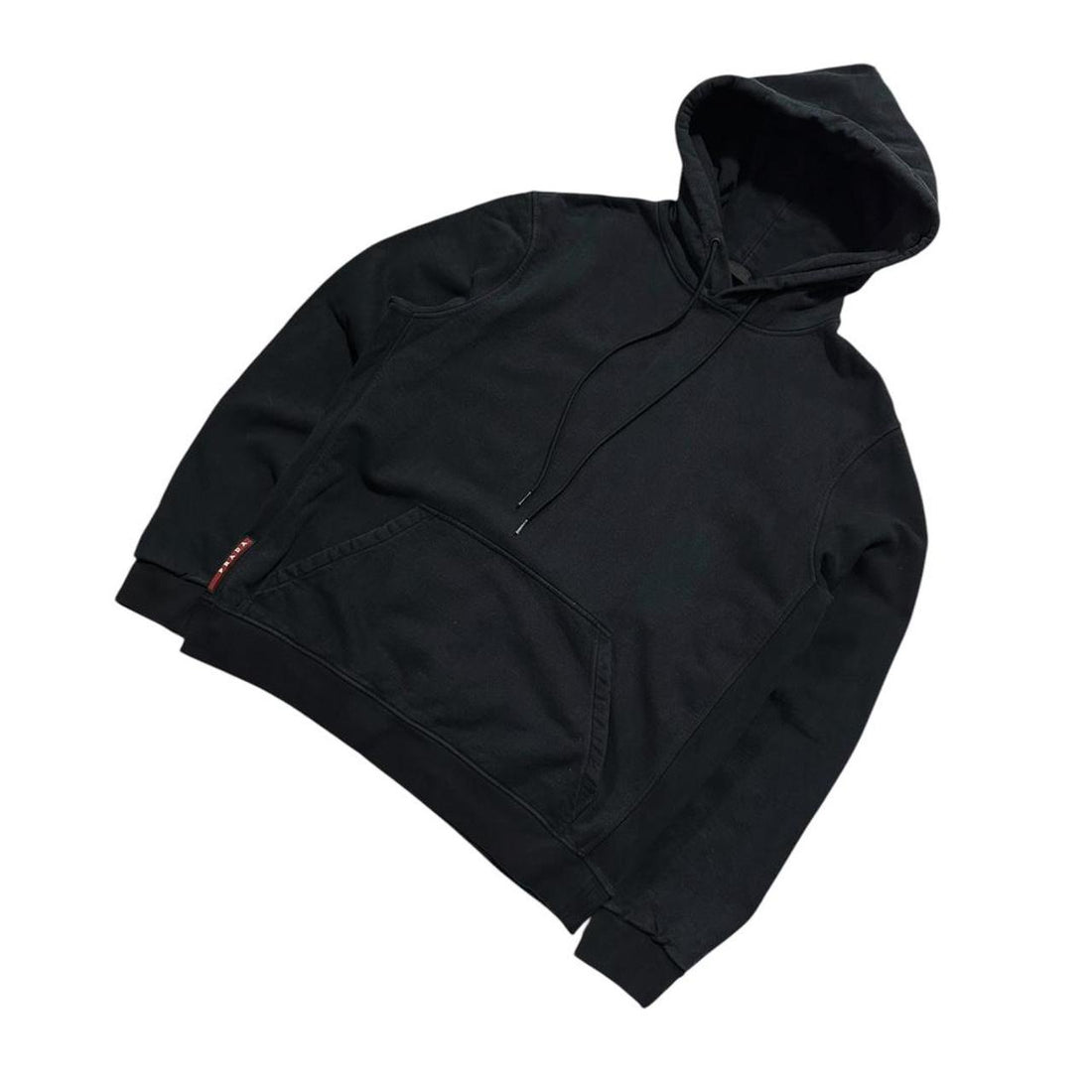Prada Navy Pullover Hoodie