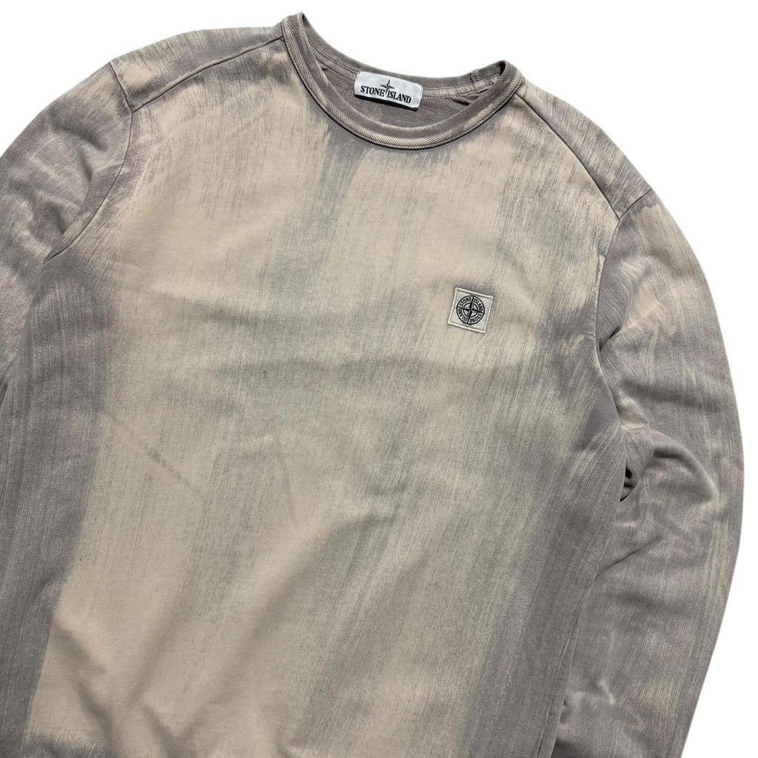 Stone Island Hand Corrosion Pullover Crewneck