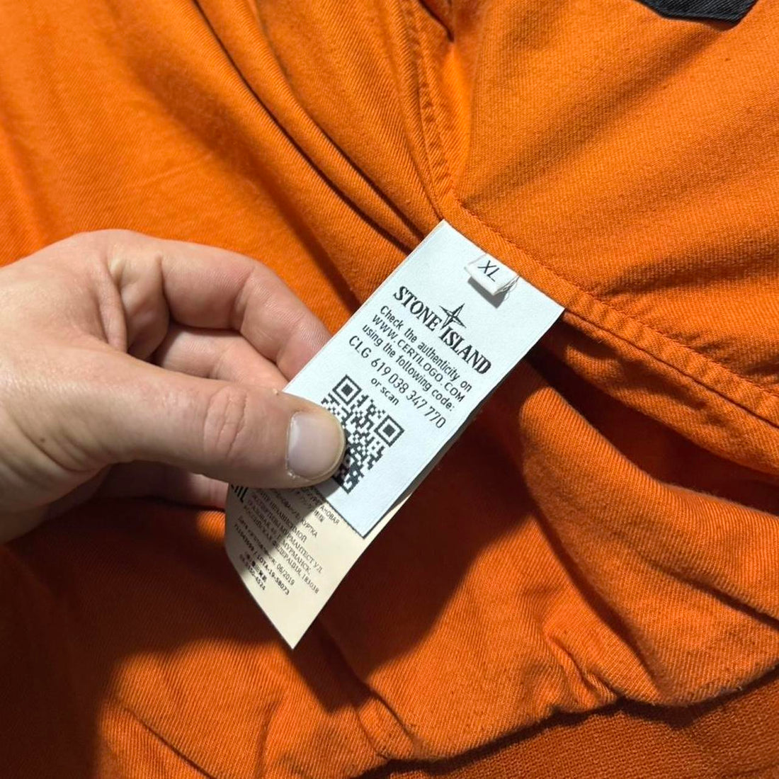Stone Island Reflective Weave Ripstop Jacket
