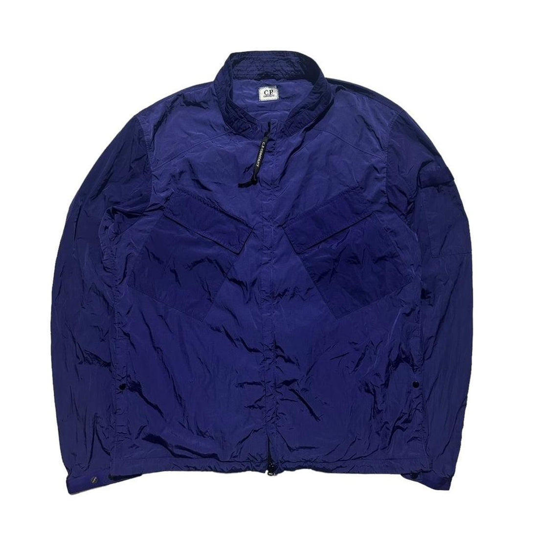 CP Company Chrome Blue Nylon Jacket