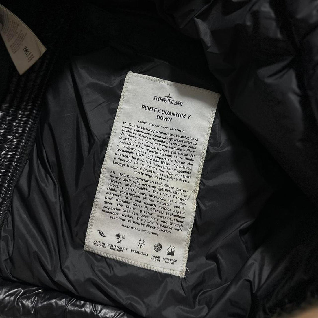 Stone Island Pertex Quantum Y Down Jacket