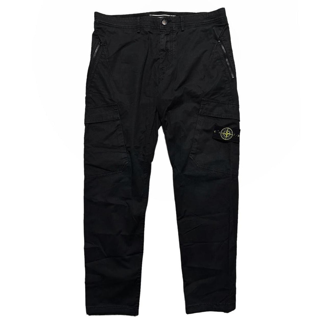 Stone Island Black Combat Cargos