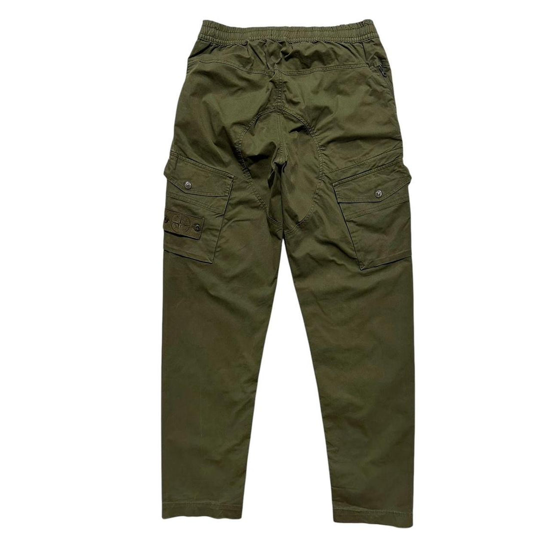 Stone Island Green Ghost Cargo Bottoms