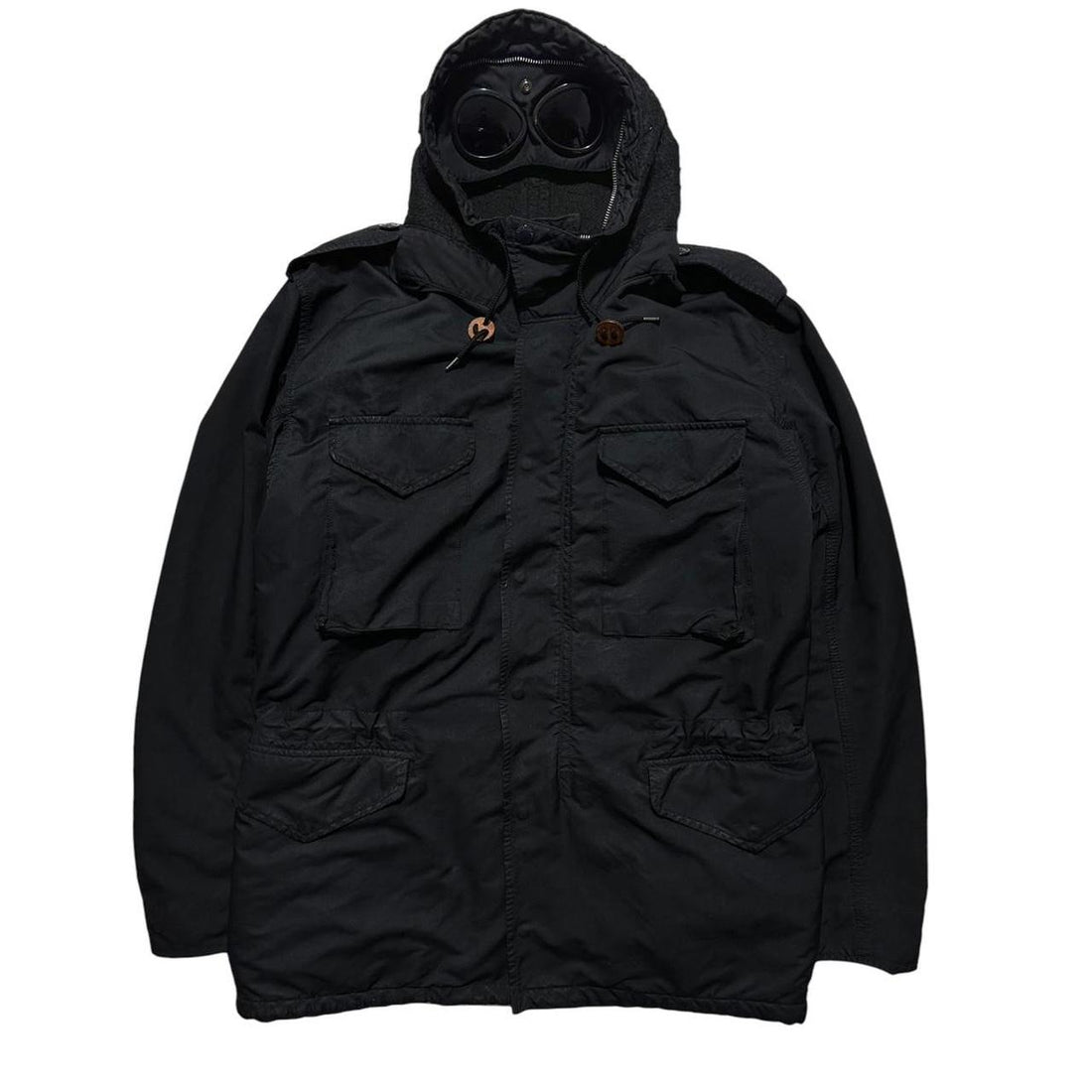 CP Company Black Mille Miglia Heavy Goggle Jacket