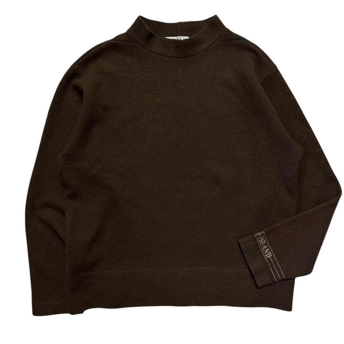 Stone Island Vintage Wool Pullover Sweatshirt