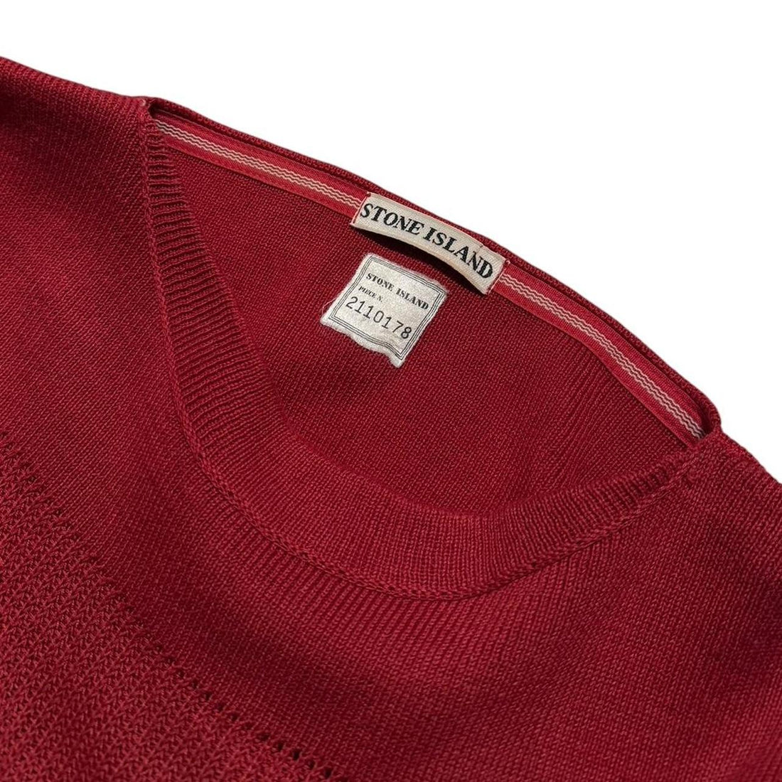 Stone Island 80's Ribbed Knit Jumper