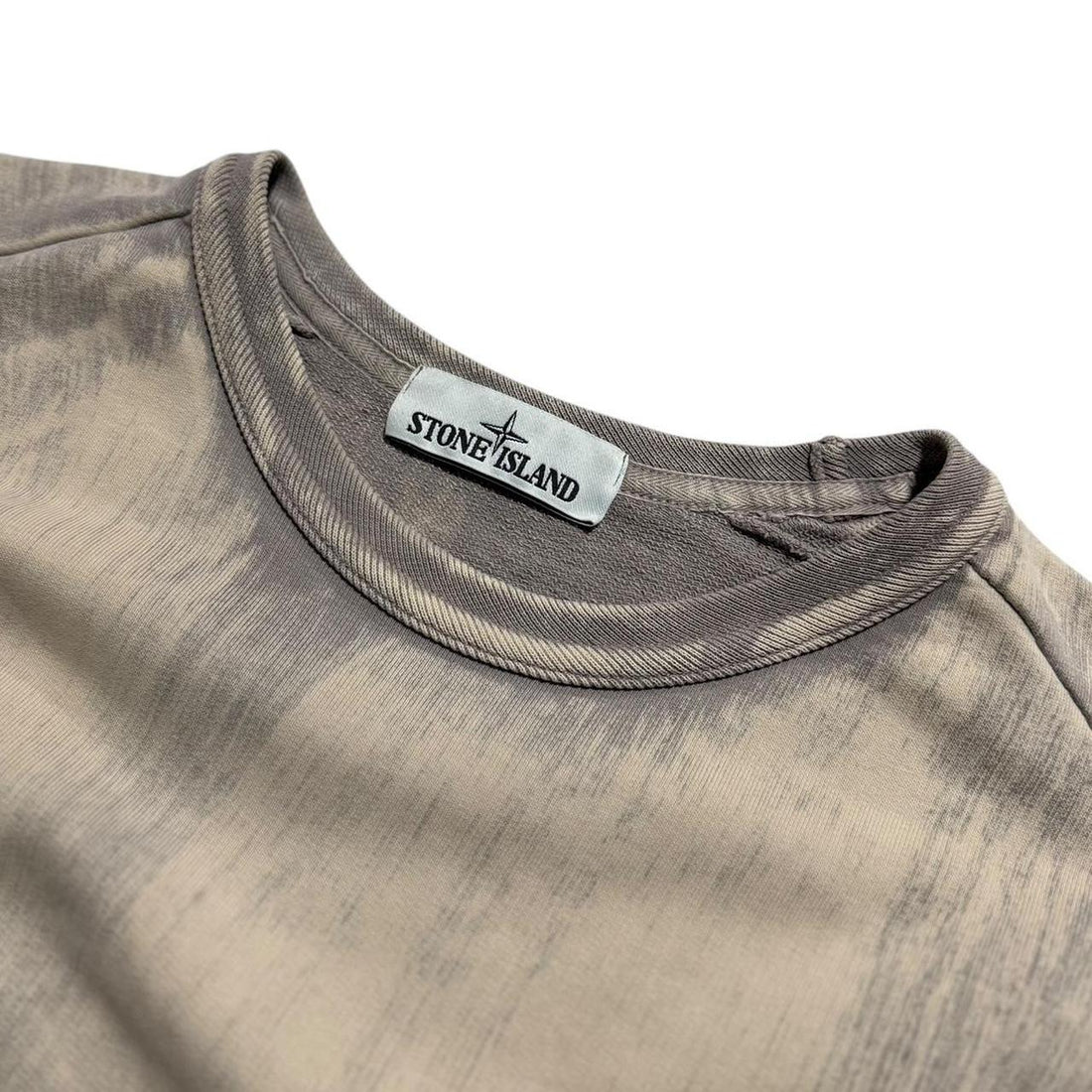Stone Island Hand Corrosion Pullover Crewneck
