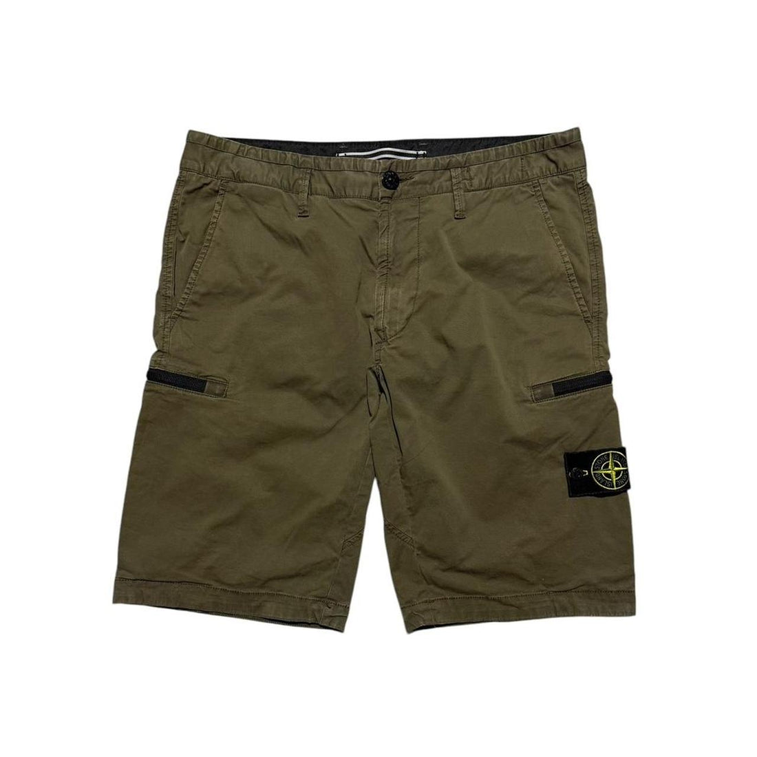 Stone Island Canvas Shorts