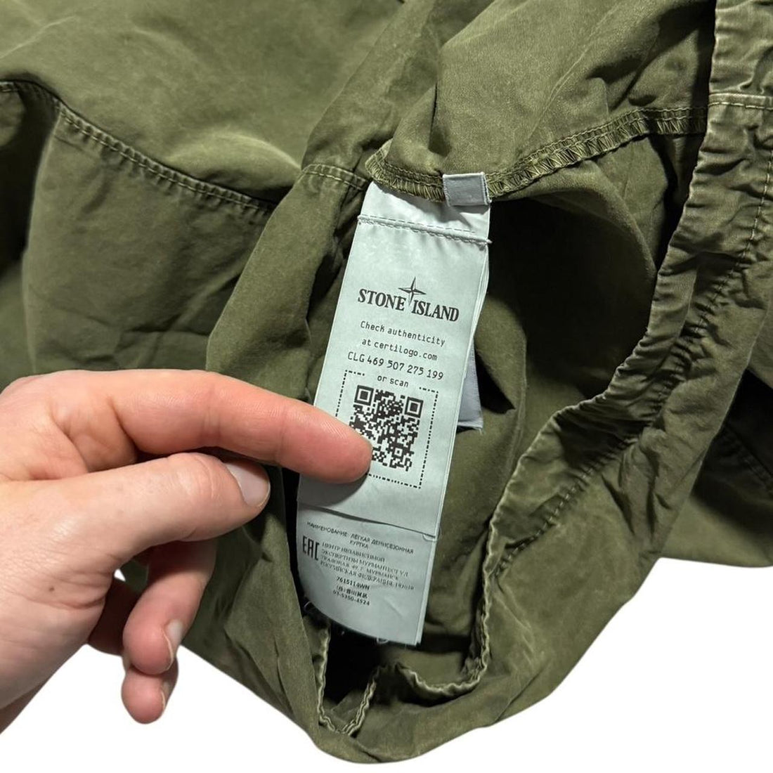 Stone Island Canvas Overshirt