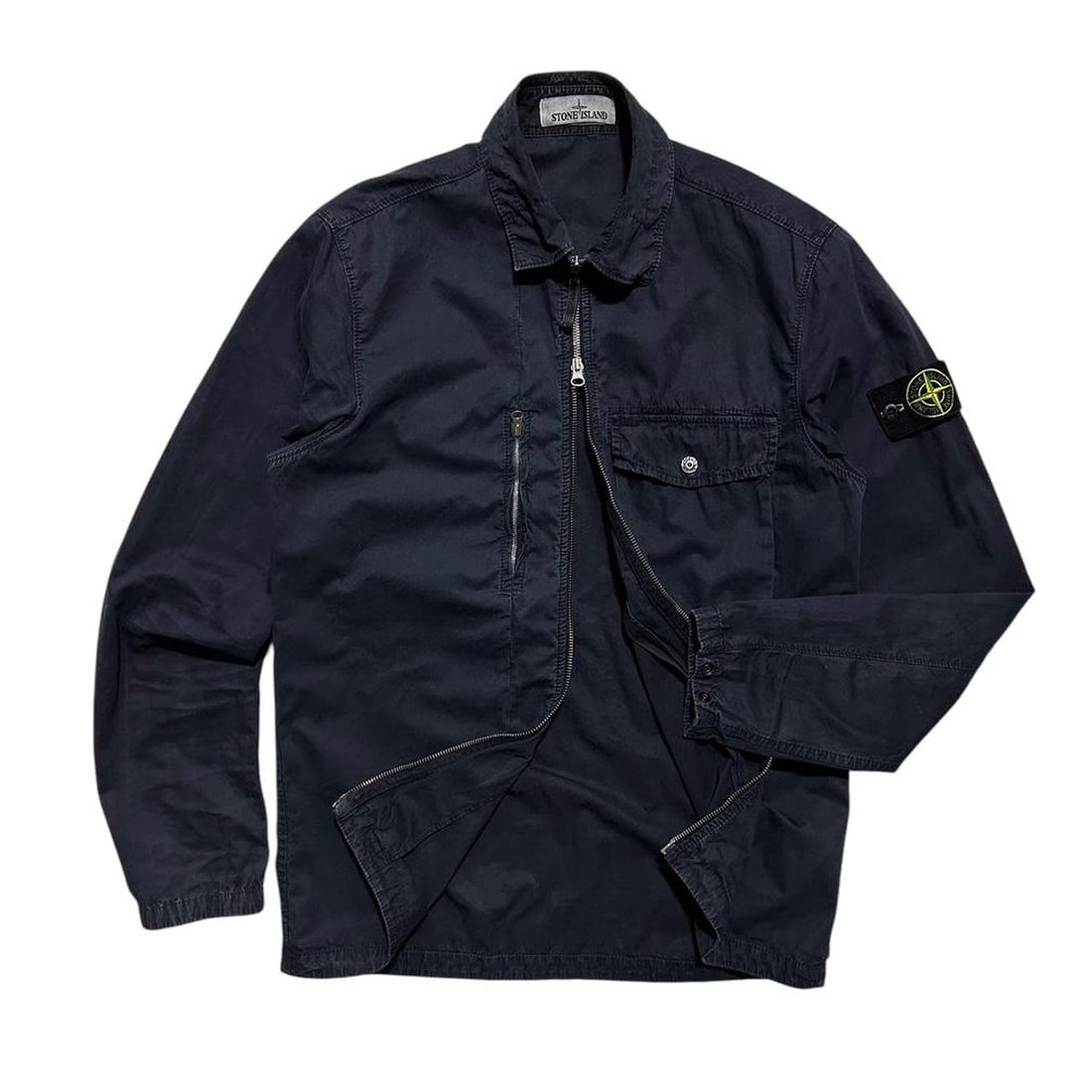 Stone Island Navy Overshirt