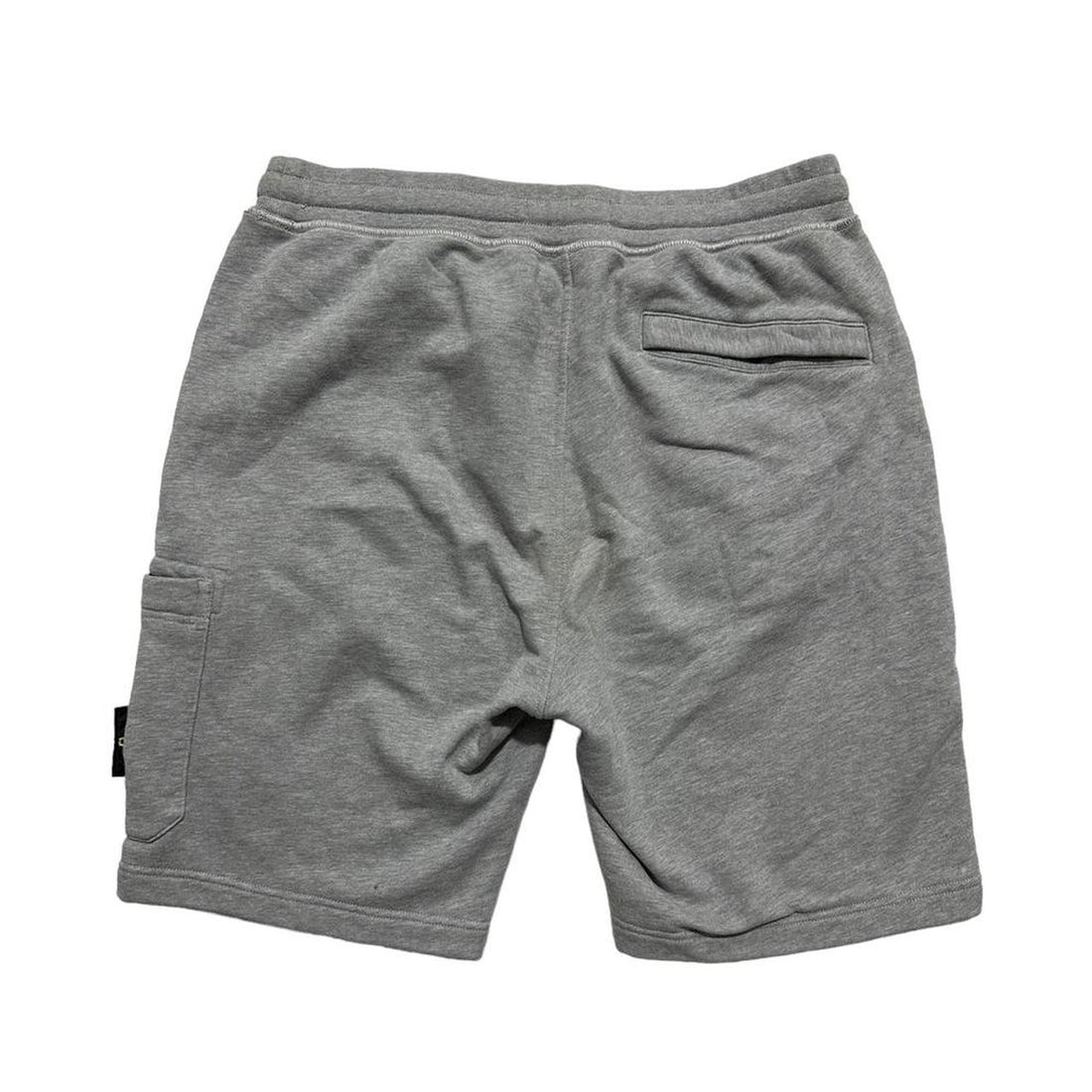 Stone Island Grey Cotton Shorts