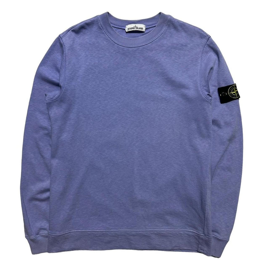 Stone Island Blue Pullover Crewneck