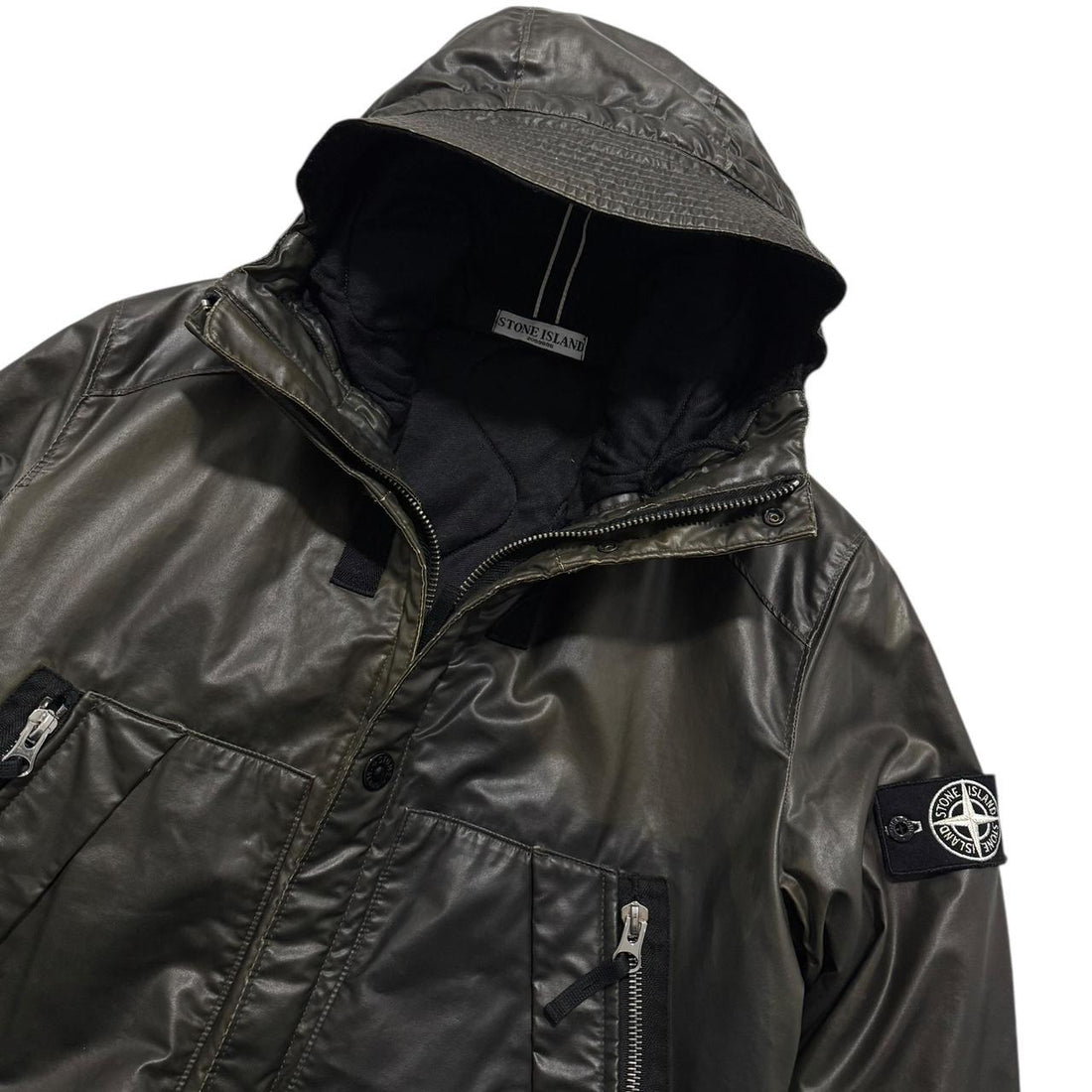 Stone Island 2010 Waxed Ice Jacket