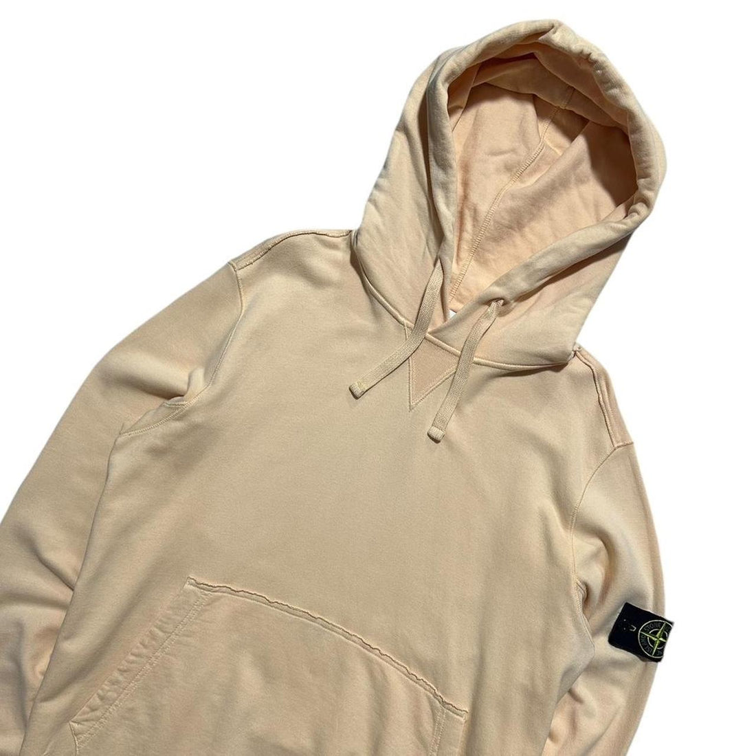 Stone Island Peach Pullover Hoodie
