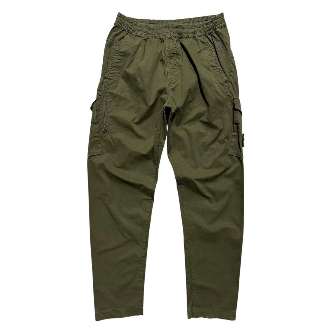 Stone Island Green Ghost Cargo Bottoms