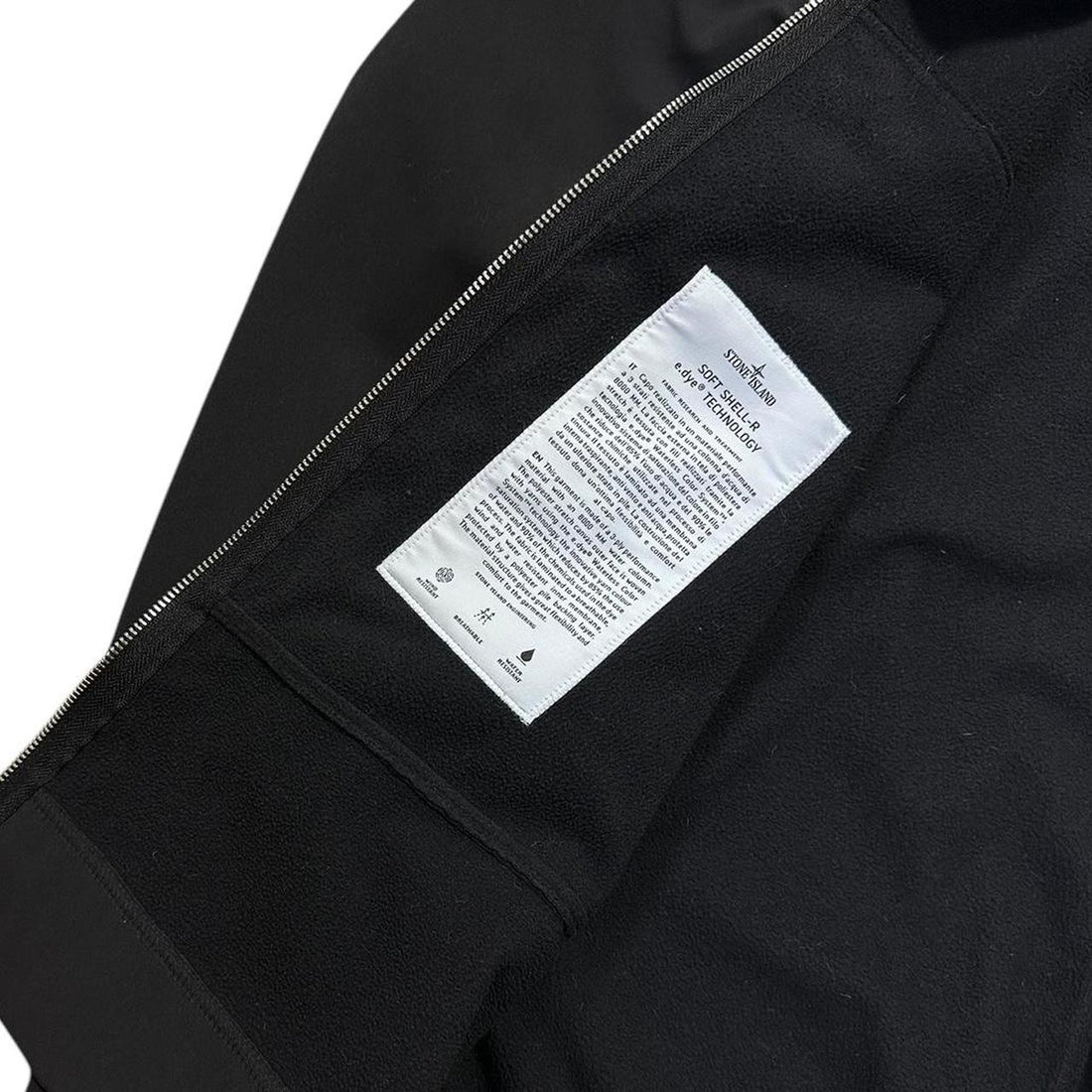 Stone Island Black Soft Shell Jacket