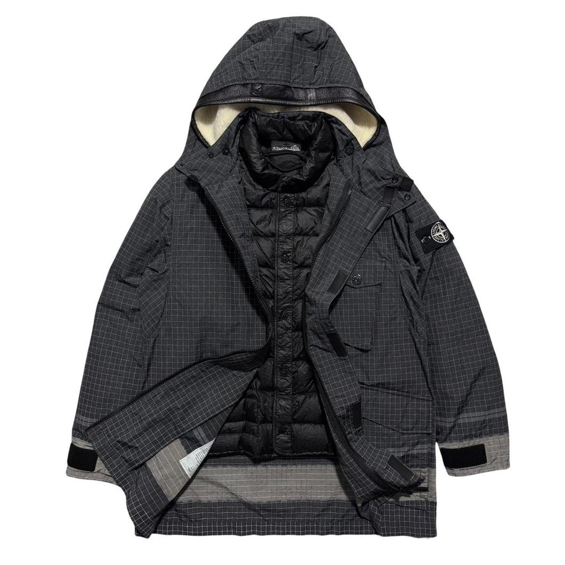 Stone Island Reflective Ripstop Chine Jacket