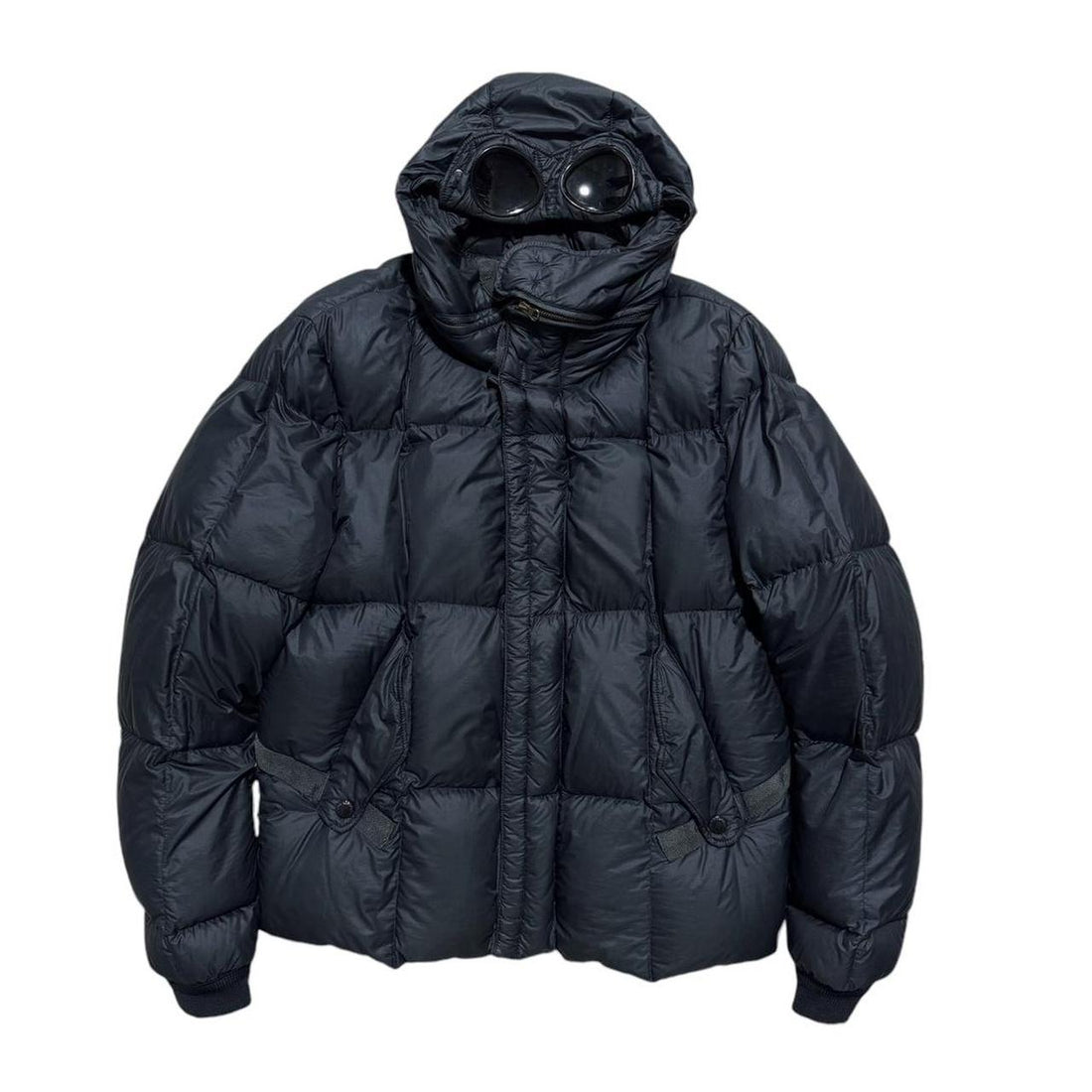 CP Company Navy Down Goggle Jacket