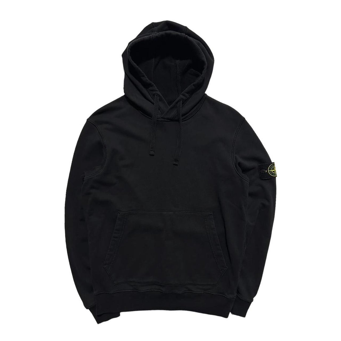 Stone Island Black Pullover Hoodie