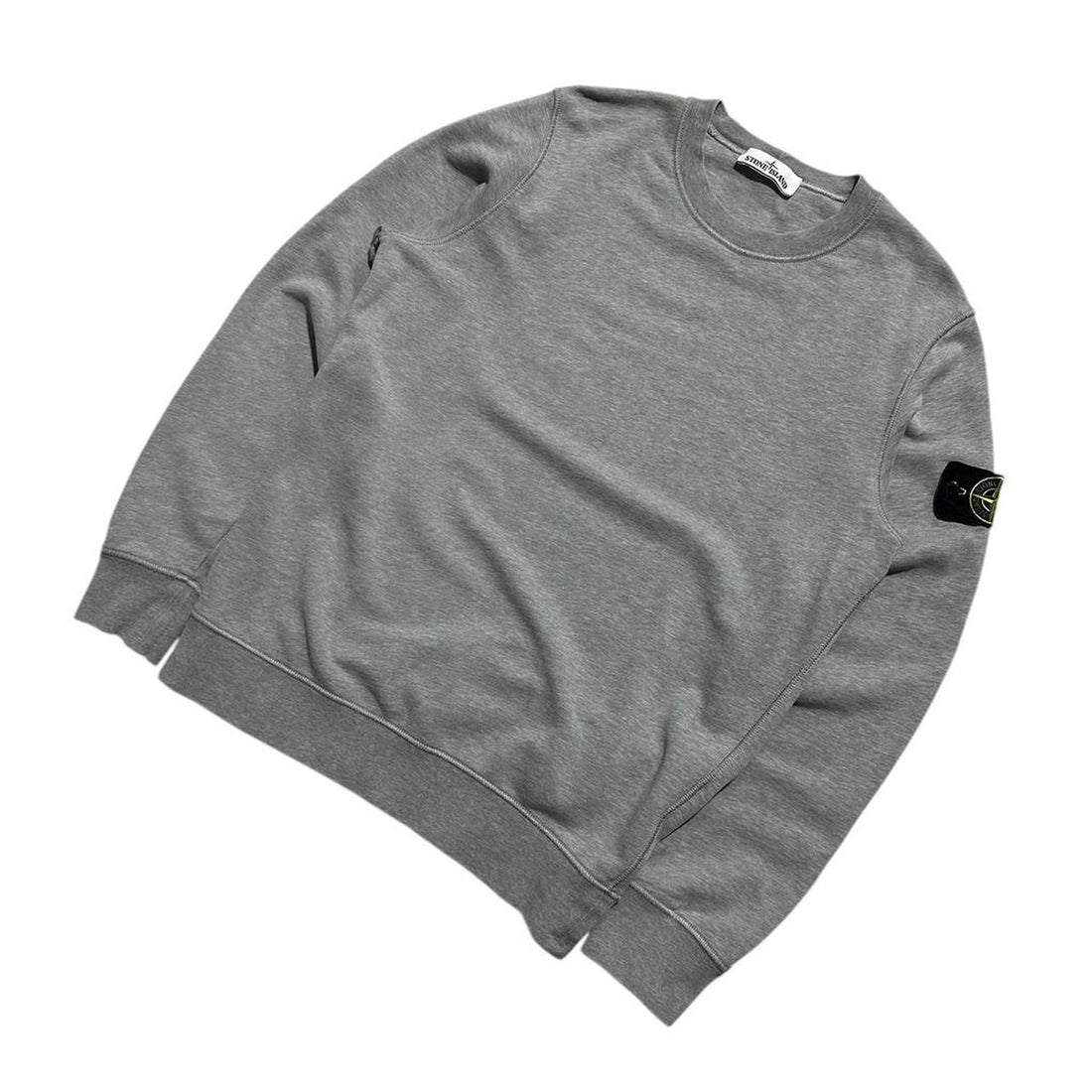 Stone Island Grey Pullover Crewneck