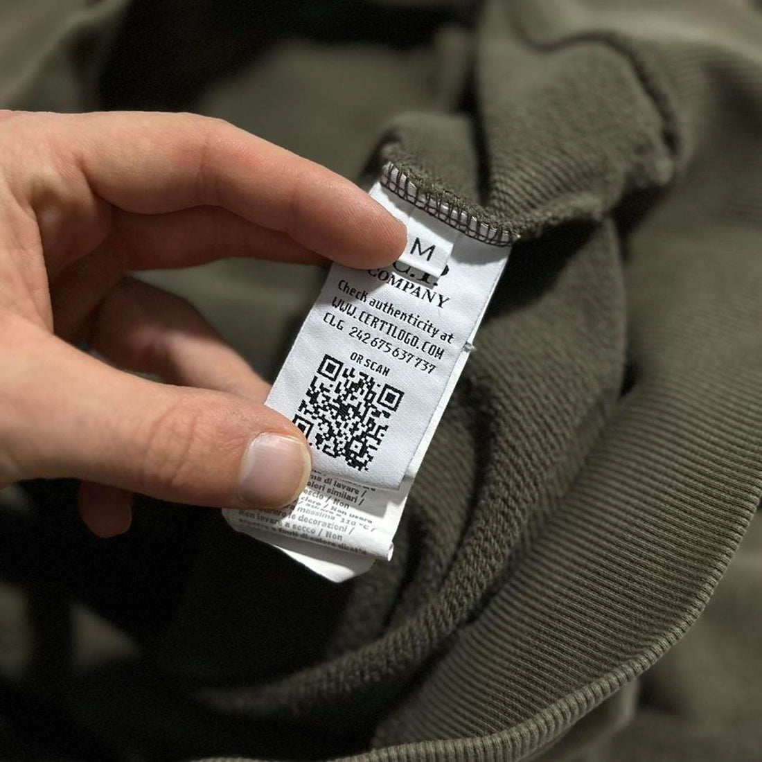 CP Company Green Goggle Hoodie
