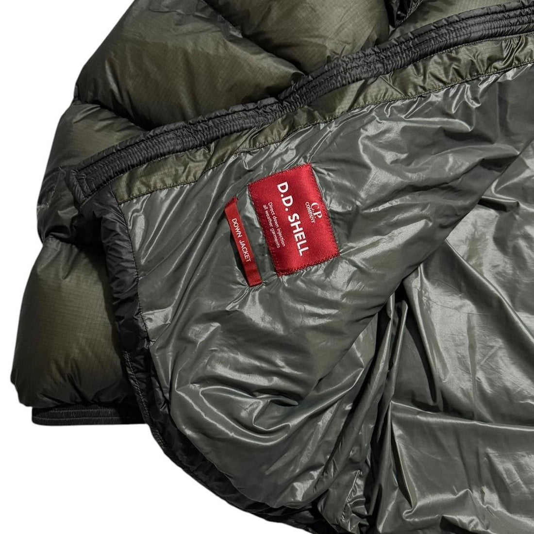 CP Company Khaki D.D. Shell Down Jacket