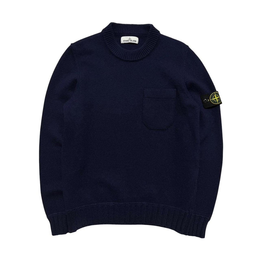 Stone Island Wool Pullover Crewneck