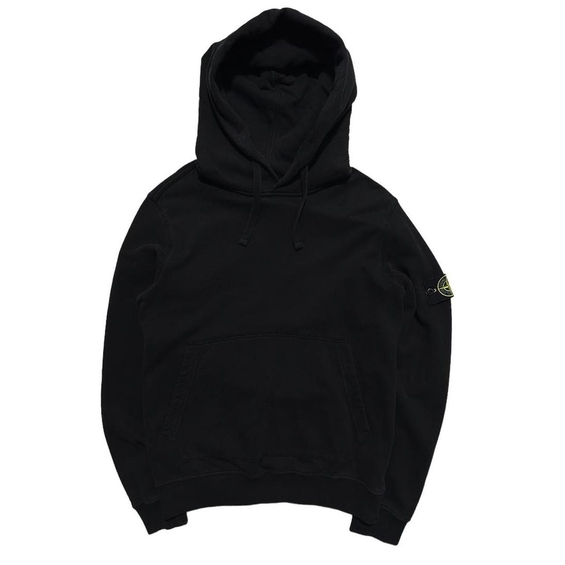 Stone Island Black Pullover Hoodie