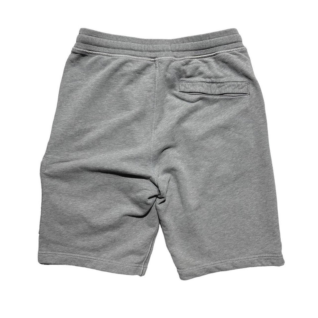 Stone Island Grey Cotton Cargo Shorts