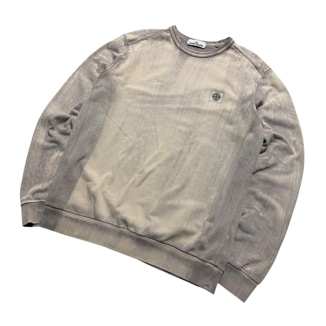 Stone Island Hand Corrosion Pullover Crewneck