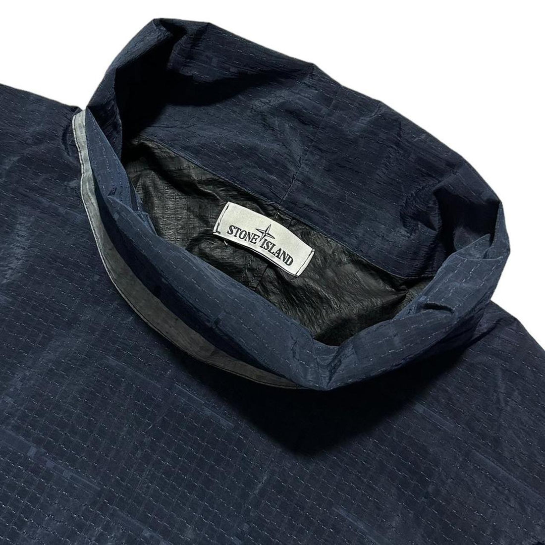 Stone Island House Check Nylon Smock Jacket