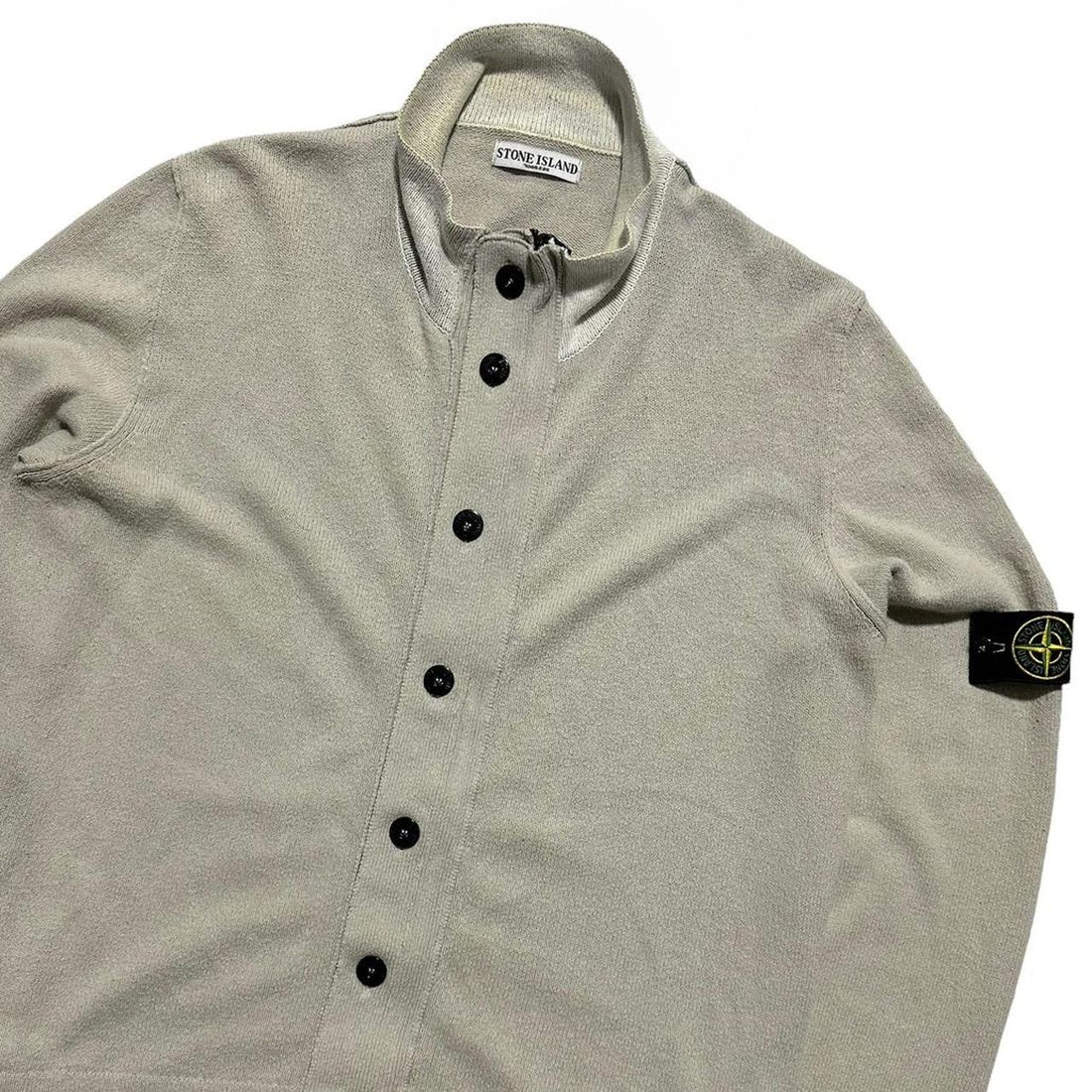 Stone Island Zip Up Cardigan