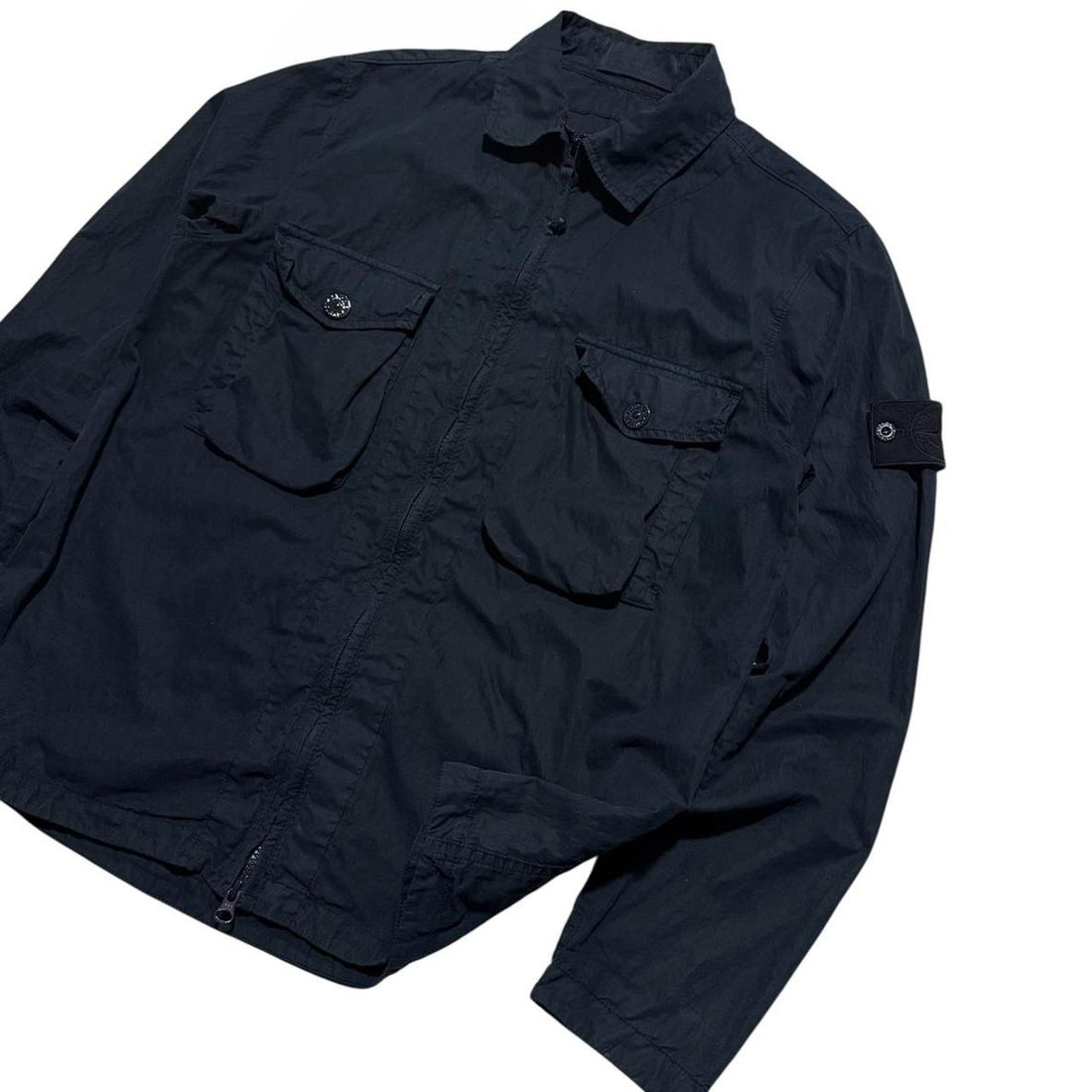 Stone Island Navy Ghost Overshirt