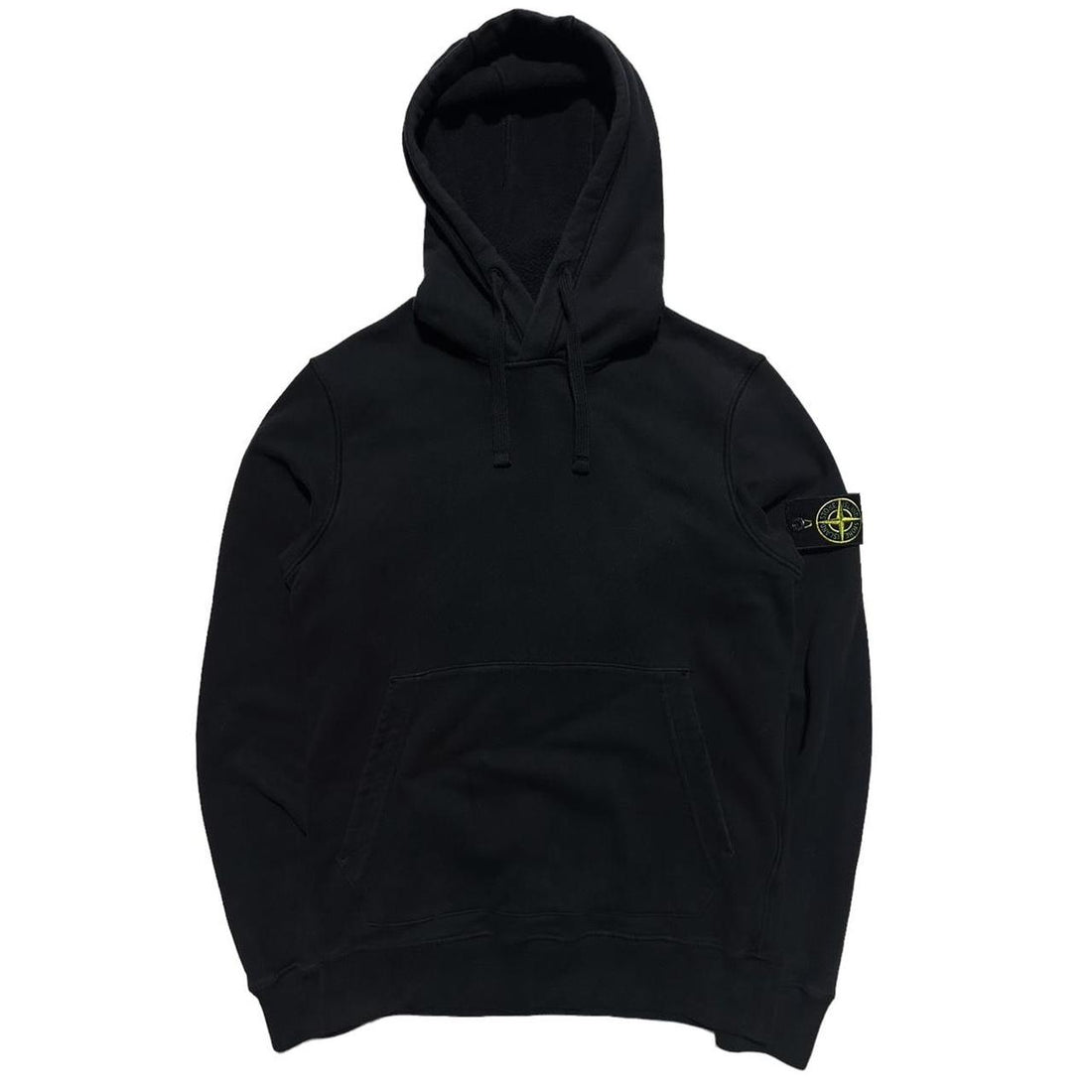 Stone Island Black Pullover Hoodie