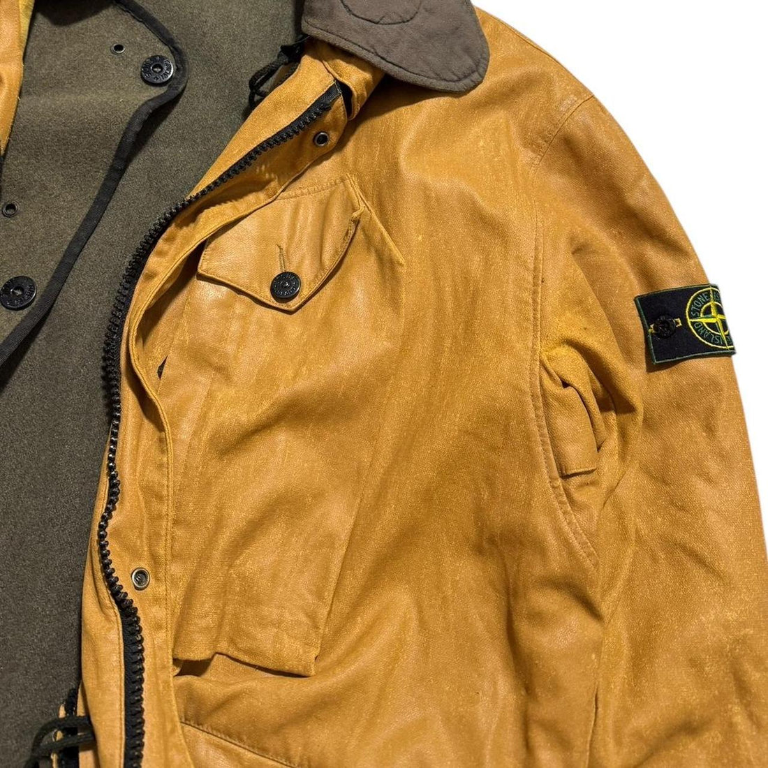Stone Island 1996 Waxed Jacket