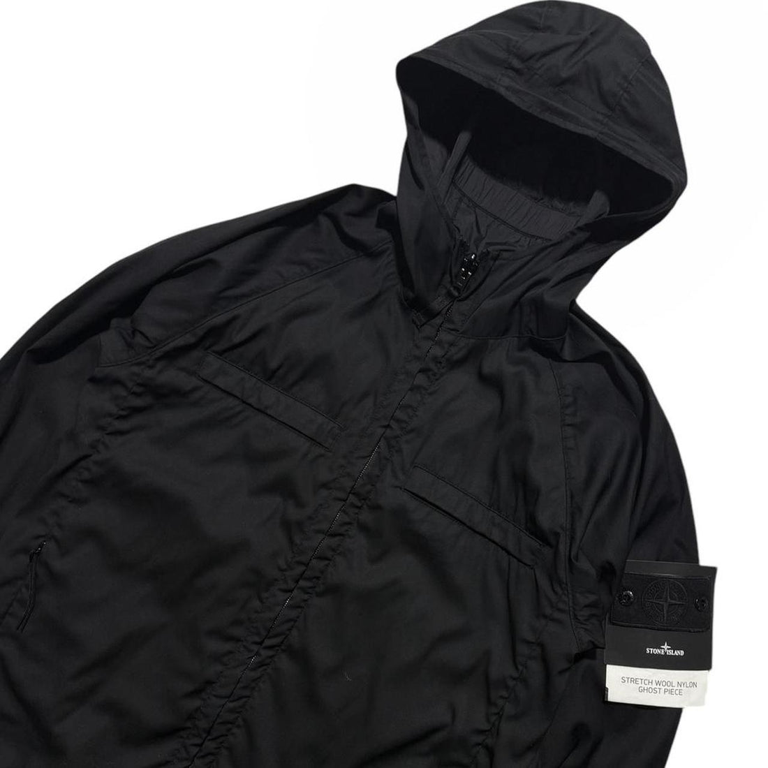 Stone Island Ghost Reversible Wool Nylon Jacket