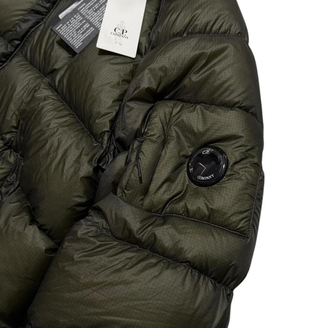 CP Company Khaki D.D. Shell Down Jacket