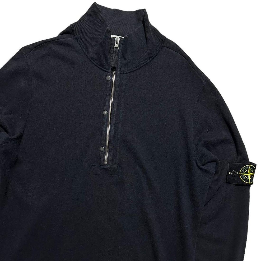 Stone Island Zip Down Pullover