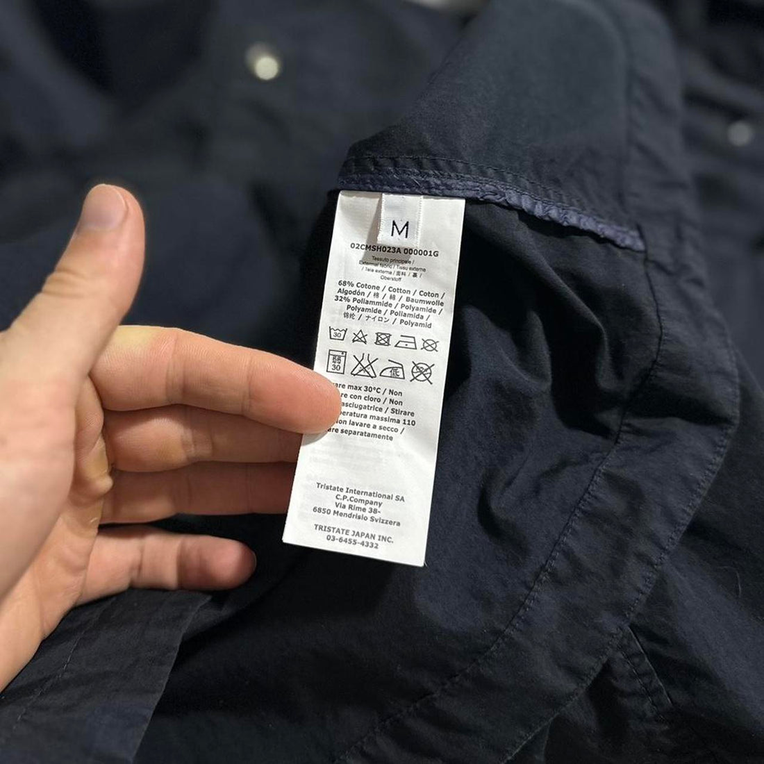 CP Company Canvas Goggle Jacket